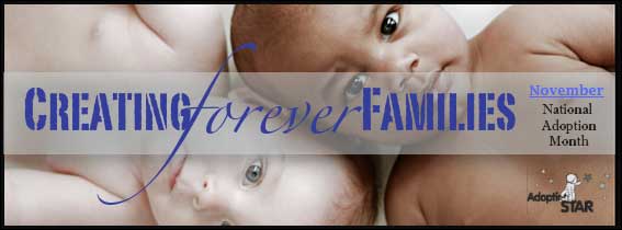 Reardon National Adoption Month Banner Families