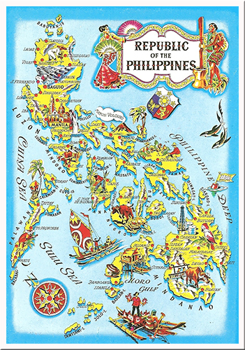 map of phillipines
